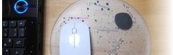 Flüssig Mousepads Mauspad flüssig gefüllt